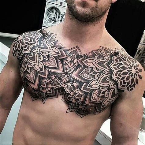 diseños tatuajes pecho hombre|Los mejores tatuajes en el pecho para hombres 2024